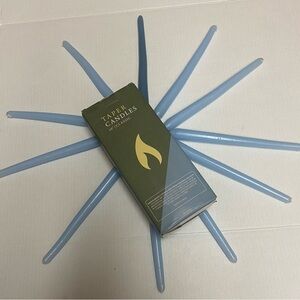 Elegant 11x  Blue10” Taper Candles